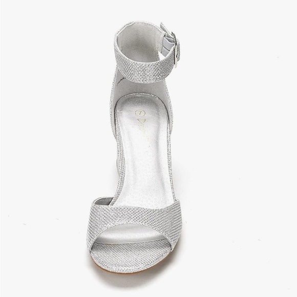 DREAM PAIRS Womens Chunkle Low Heel Pump Ankle Strap Dress Sandal size 8.5 - Picture 3 of 9